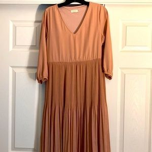 Roolee “Peach Puff Christian Kay” Maxi Dress